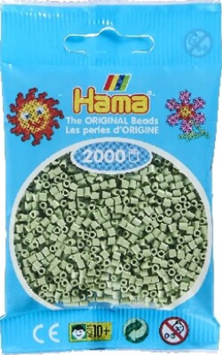 Hama Mini Perler - Ekualyptus - 2.000 Stk. - 501-101