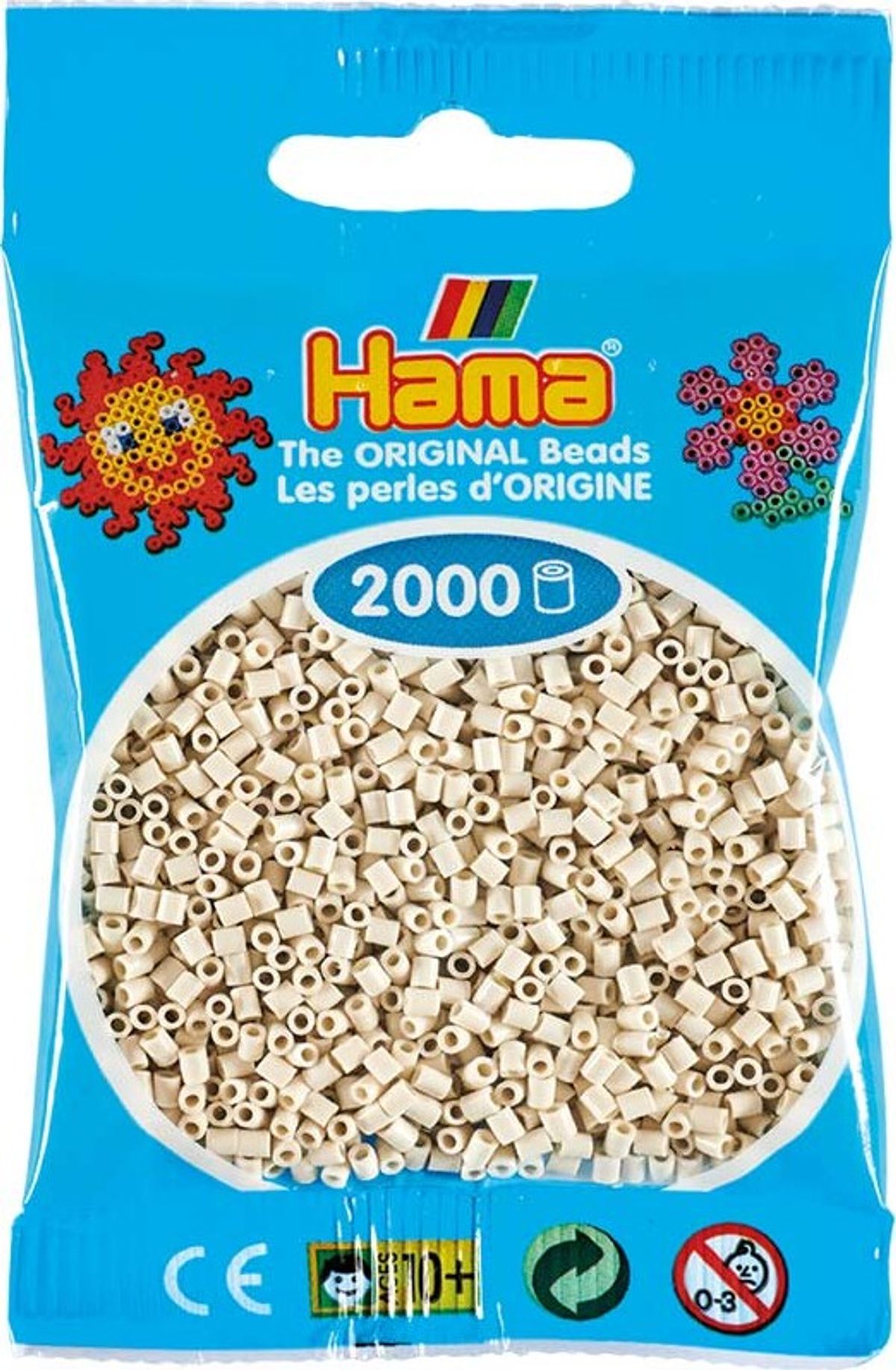 Hama Mini Perler - Kit - 2.000 Stk. - 501-77