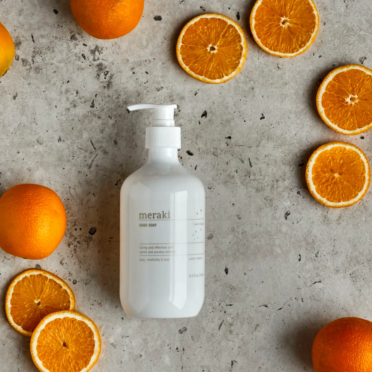 Hand soap, Warm Orange, Winter Moment