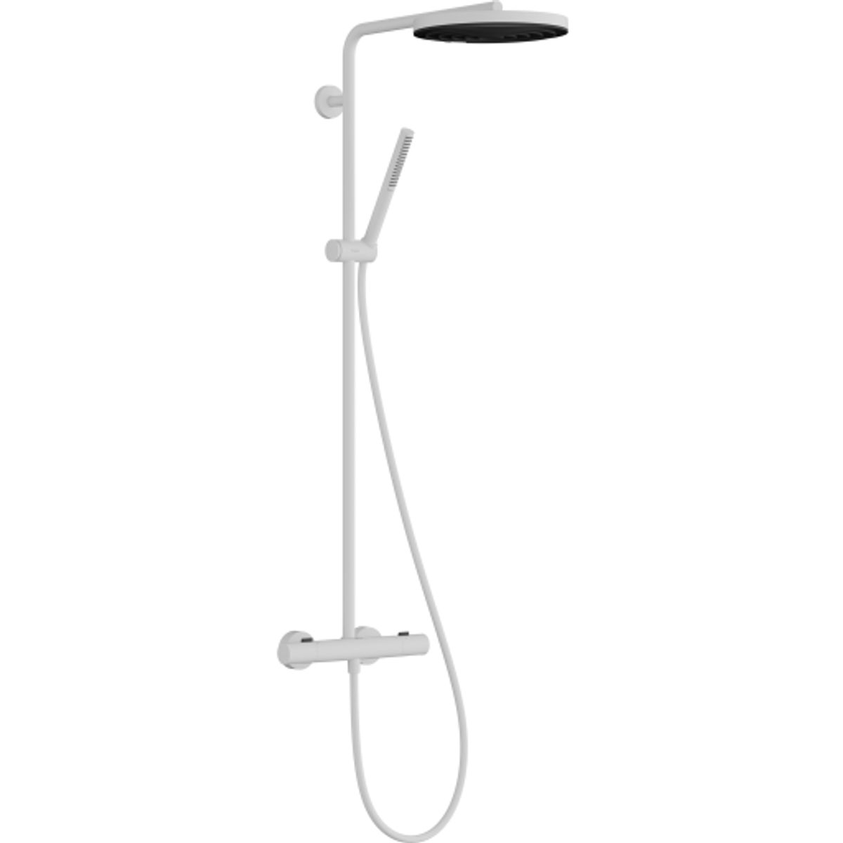 Hansgrohe Pulsify S Puro showerpipe 260 bruseset, mat hvid