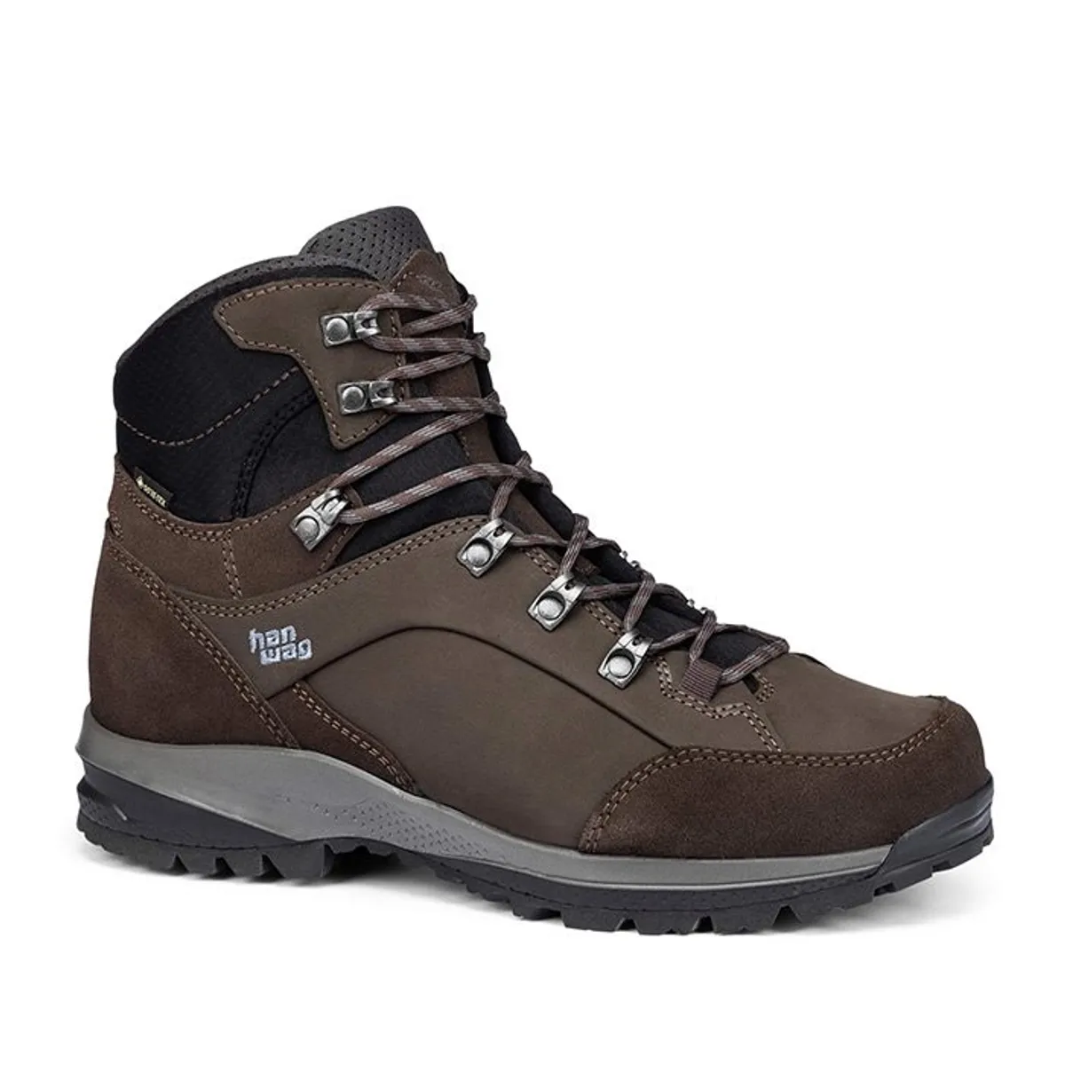 Hanwag Banks GTX SF Extra Herre, mocca/asphalt-42,5 / UK 8,5 - Vandrestøvler