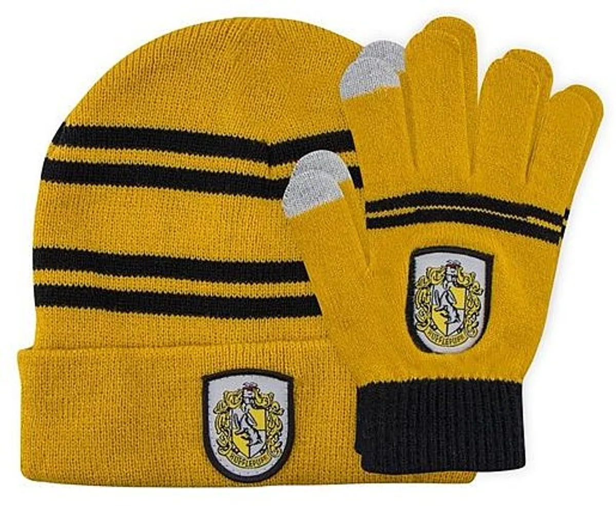 Harry Potter - Beanie & Gloves Set - Hufflepuff