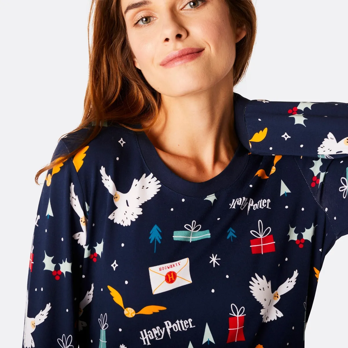 Harry Potter Blå Harry Potter Pyjamas Dame