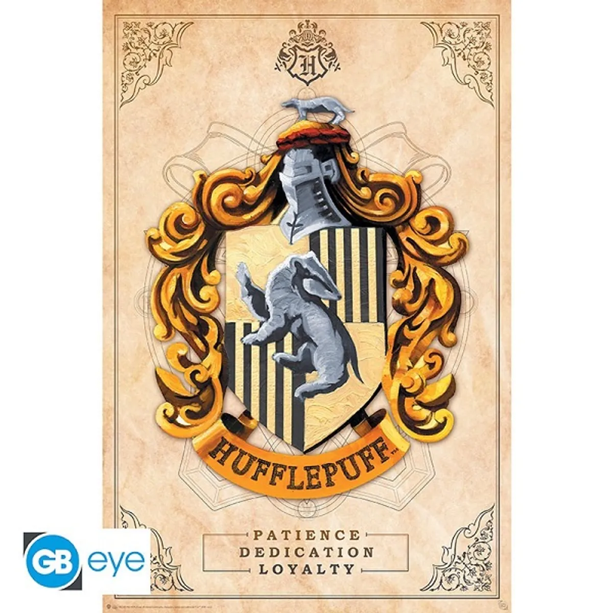 Harry Potter - Hufflepuff - Poster/Plakat 61x91.5cm