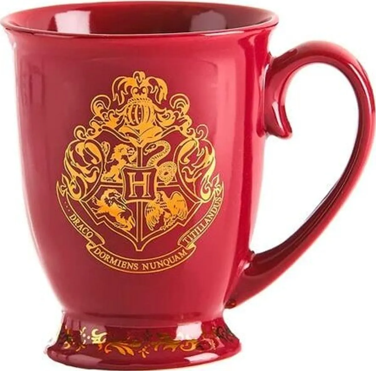 Harry Potter Krus - Hogwarts - Rød - 369 Ml