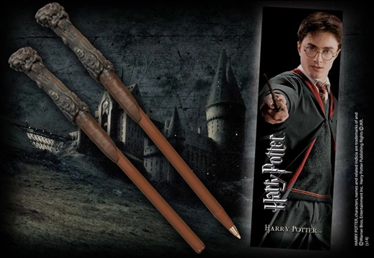 Harry Potter - Pen & Bookmark - Harry Potter Magic Wand