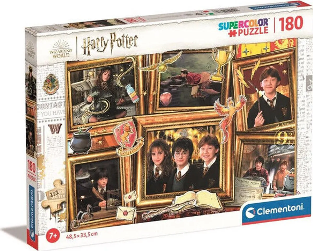 Harry Potter Puslespil - Color - Clementoni - 180 Brikker