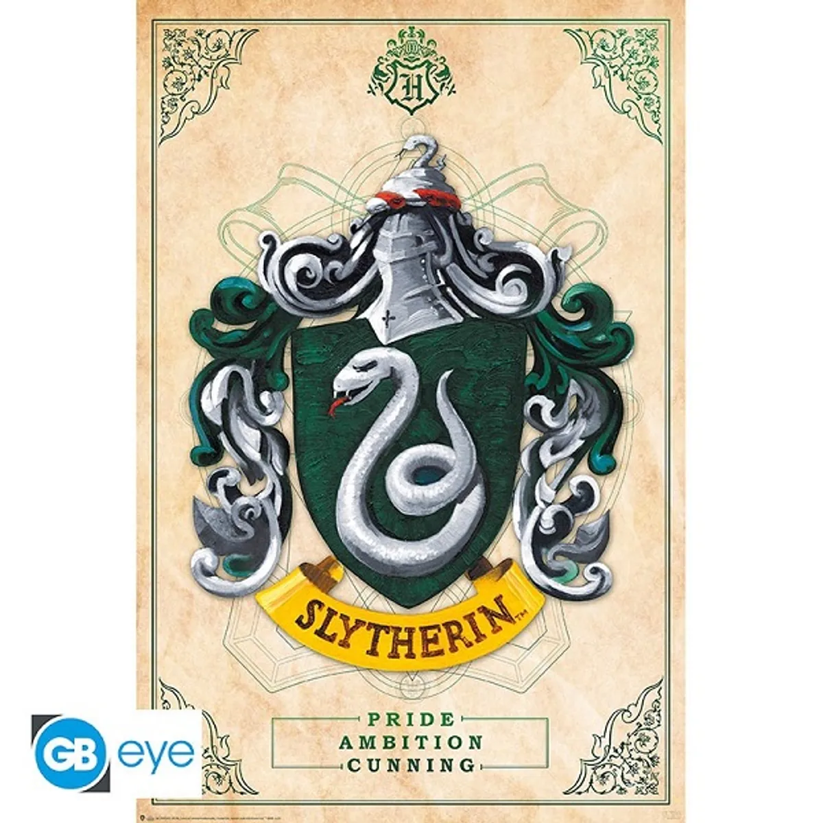 Harry Potter - Slytherin - Poster/Plakat 61x91.5cm