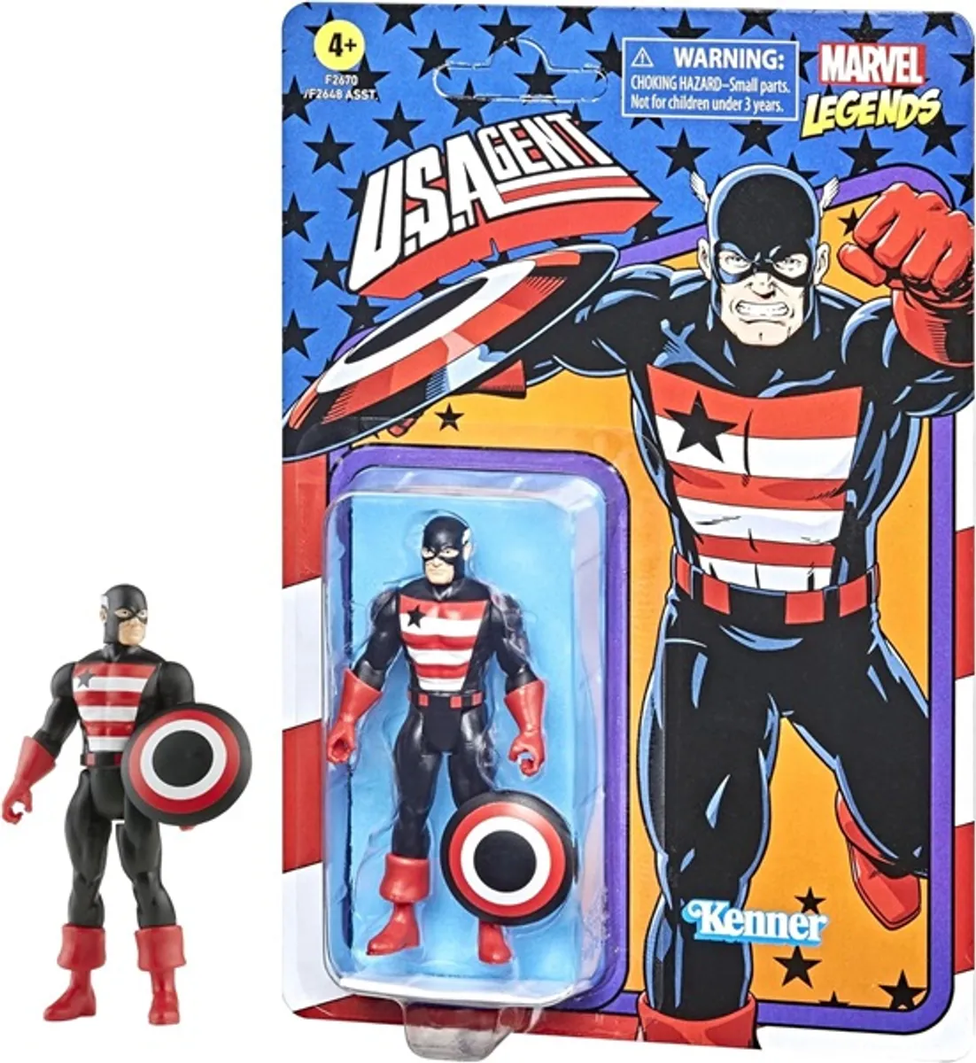 Hasbro - Marvel Legends Retro 375 Collection - US Agent - Figure 9cm