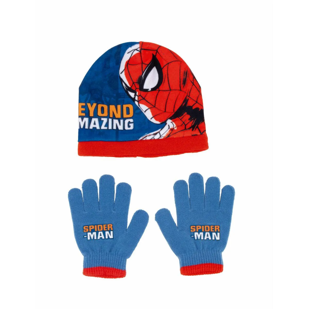 Hat & Vanter Spider-Man Great power Blå Rød