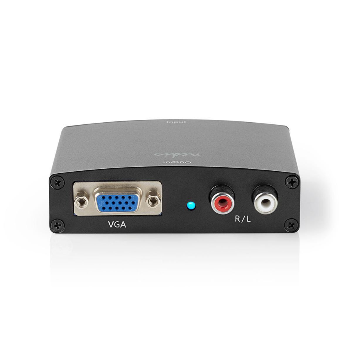 HDMI til VGA + 2 x Phono/RCA converter