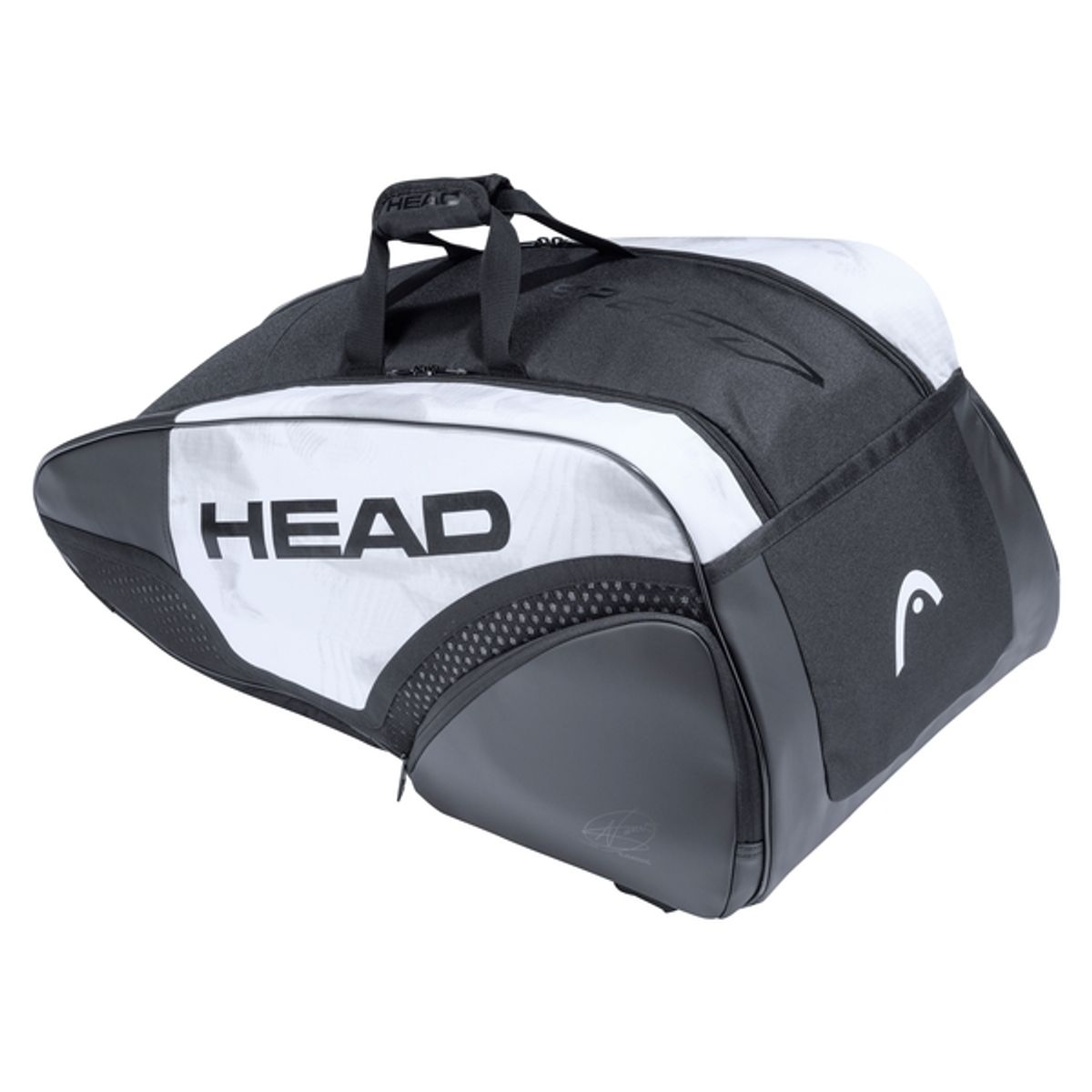 Head Djokovic 9R Supercombi Hvid/Sort