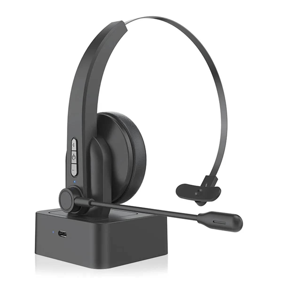 Headset OY631 - Bluetooth V5.3 - Mikrofon m/Noise Cancelling -Sort