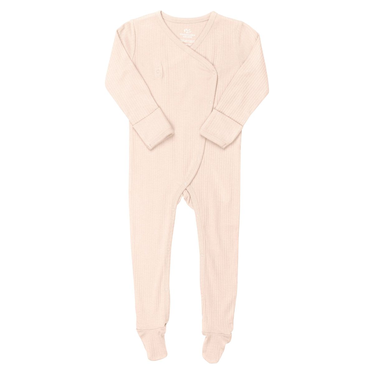 HELDRAGT I RIB JERSEY MED SIDELUKNING - SOFT PINK - SOFT PINK / 50