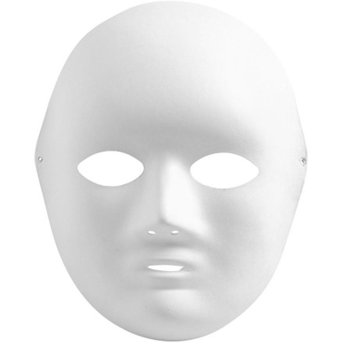 Helmaske, hvid, H: 22 cm, B: 17 cm, 10 stk./ 1 pk.