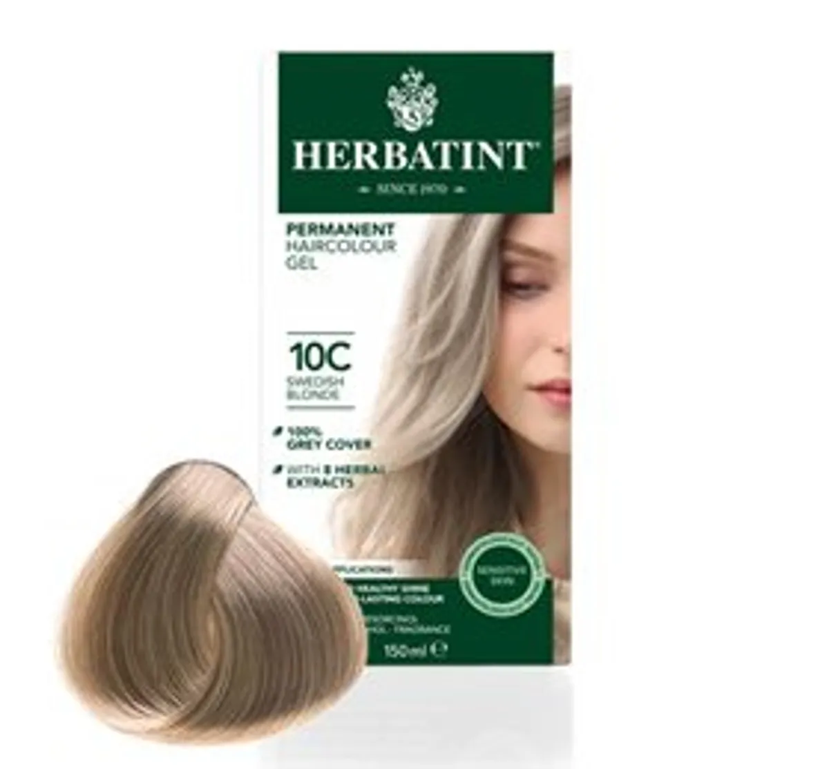 Herbatint 10C Swedish Blonde &bull; 150ml