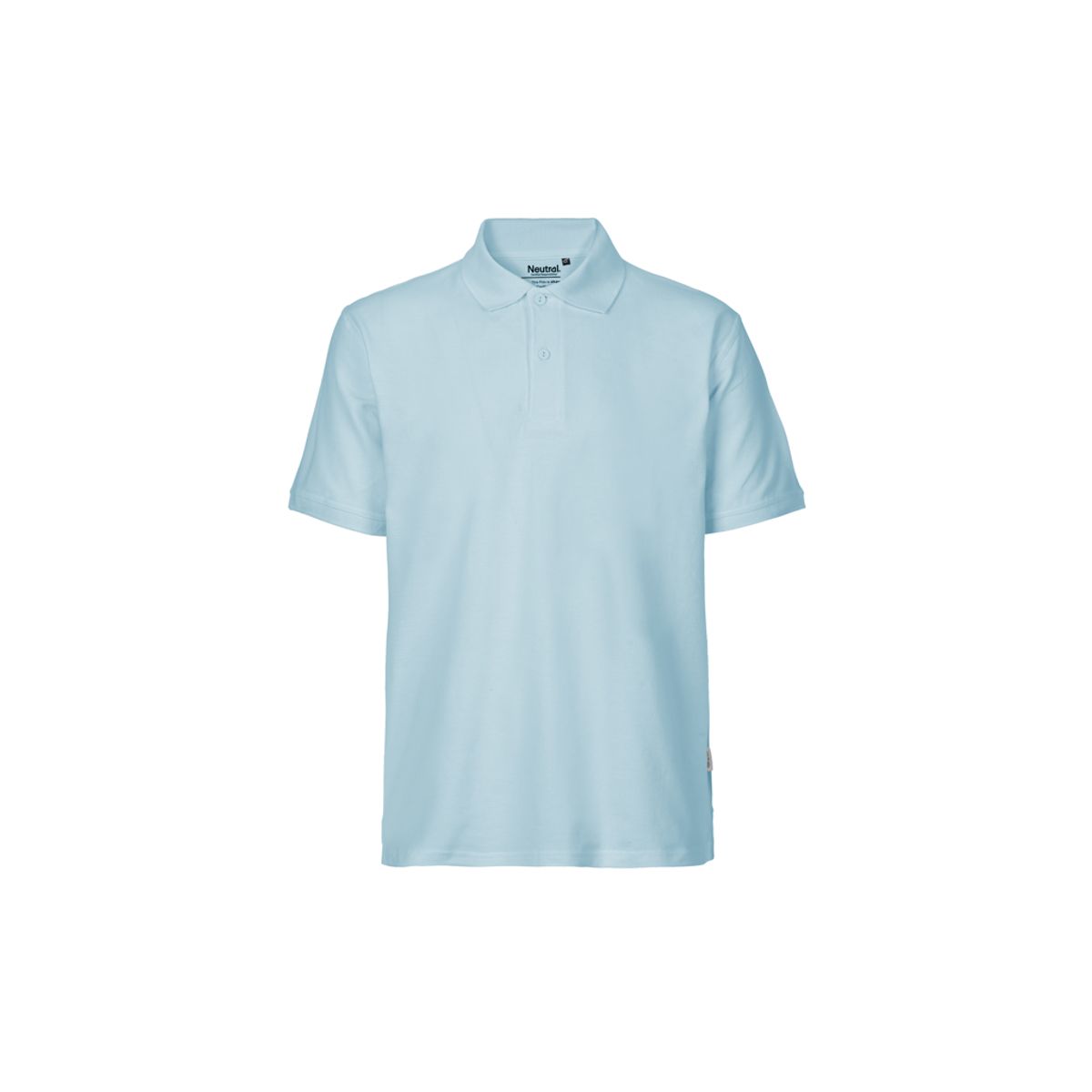 Herre Classic Polo Neutral O20080 str. 2XL Light Blue