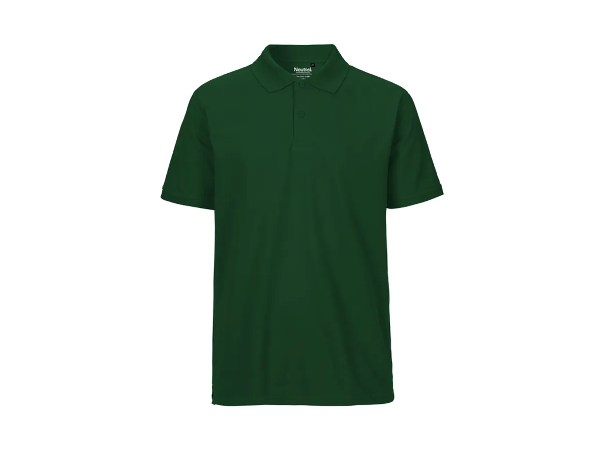 Herre Classic Polo Neutral O20080 str. L Bottle Green