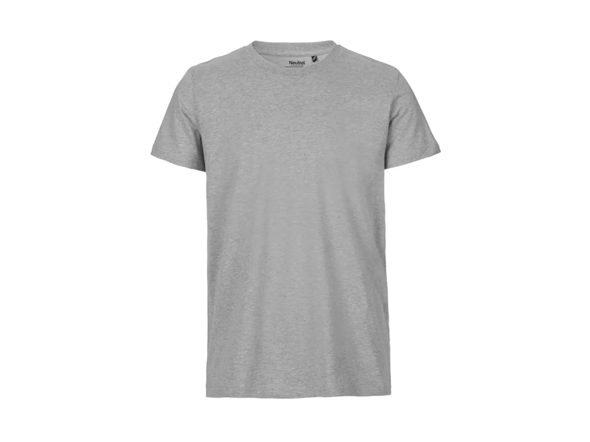 Herre Fit T-shirt Neutral O61001 str. 2XL grå