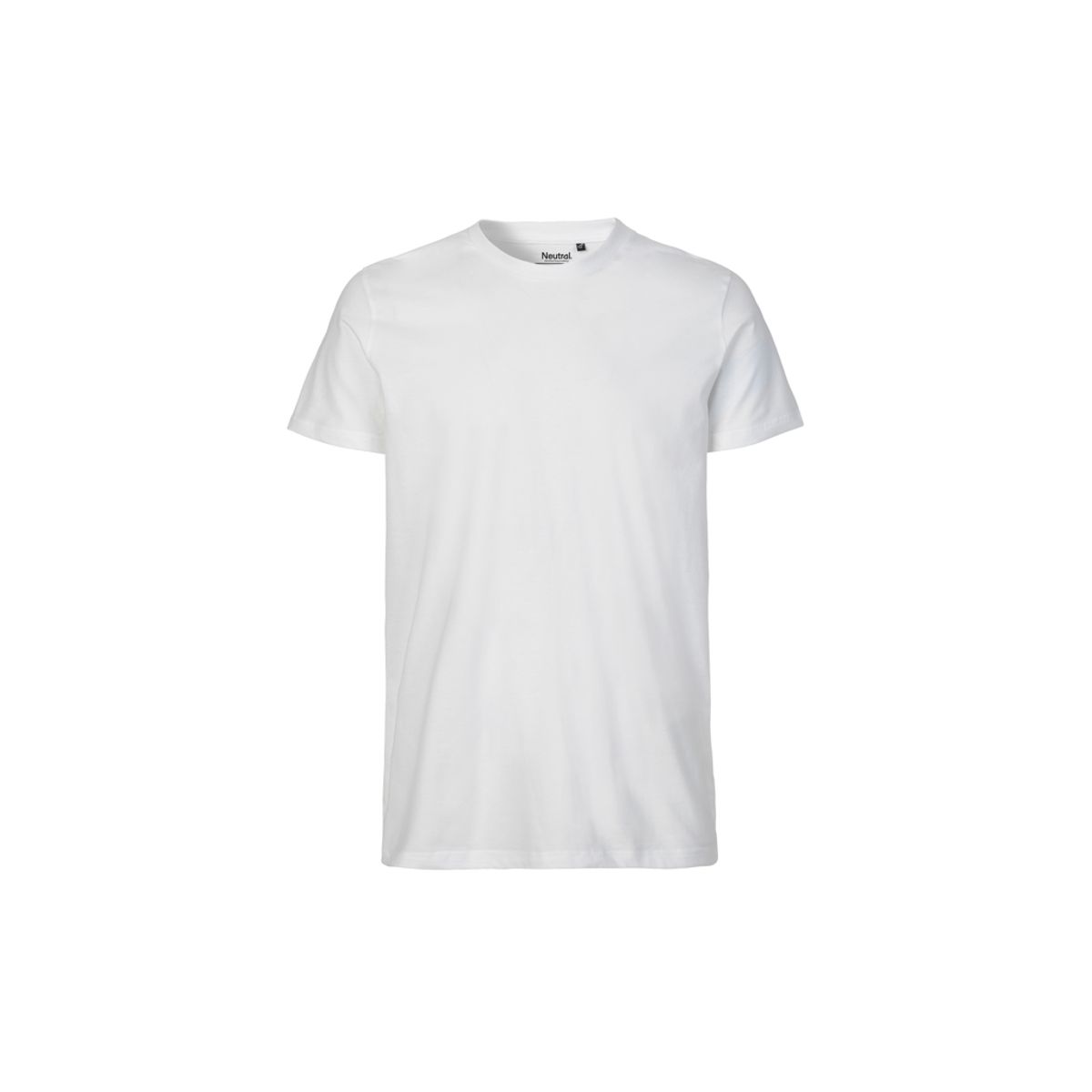 Herre Fit T-shirt Neutral O61001 str. 2XL Hvid