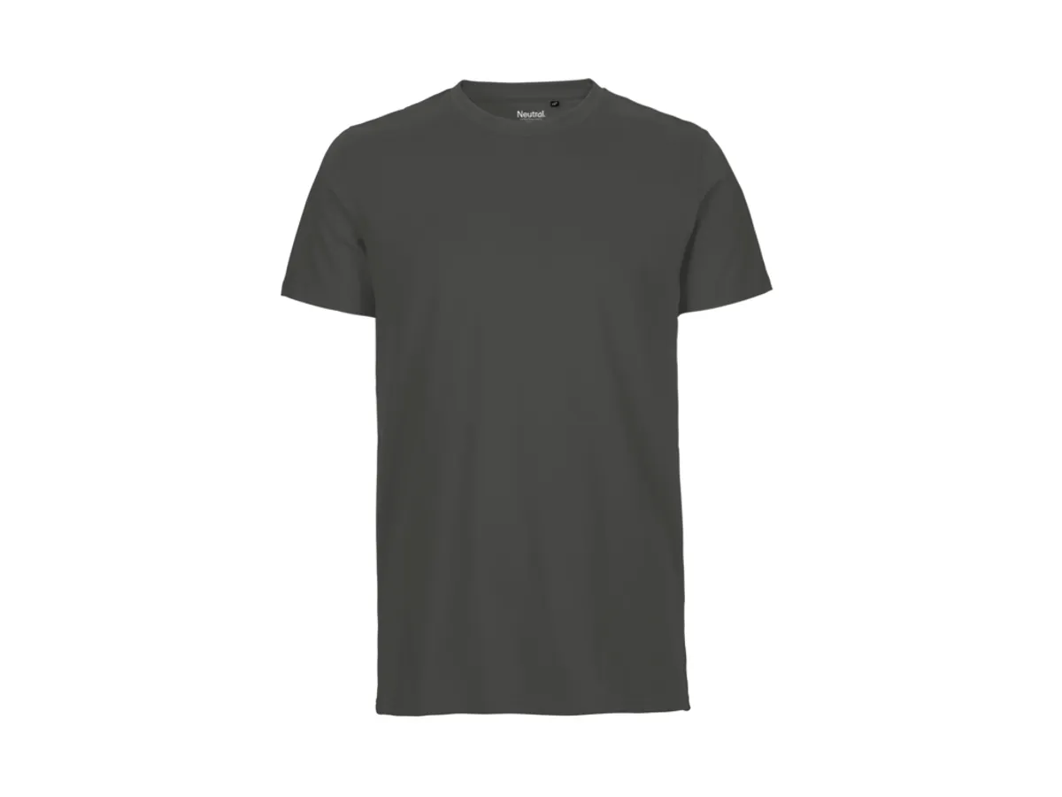 Herre Fit T-shirt Neutral O61001 str. 3XL Charcoal