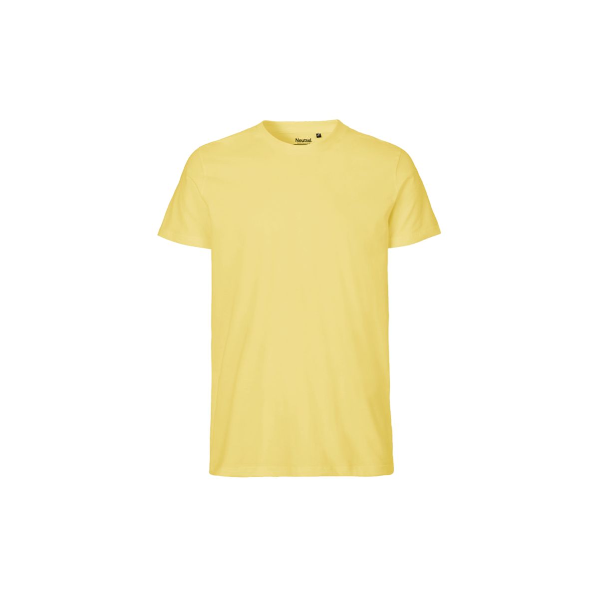 Herre Fit T-shirt Neutral O61001 str. M Dusty Yellow