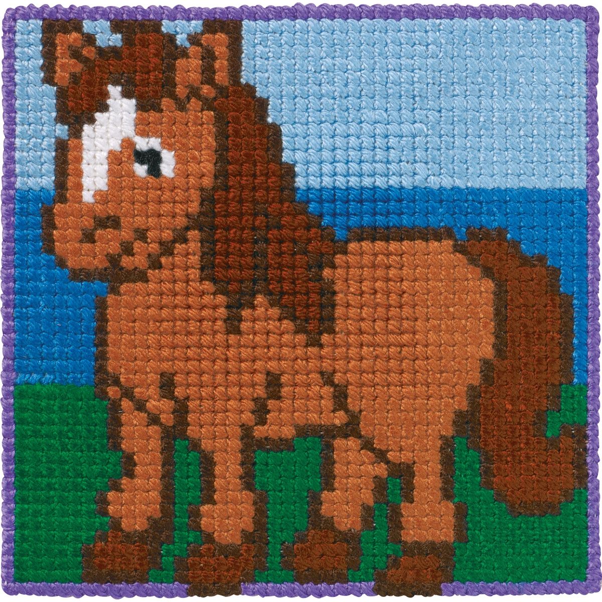 Hest - Kits for kids 25x25 cm