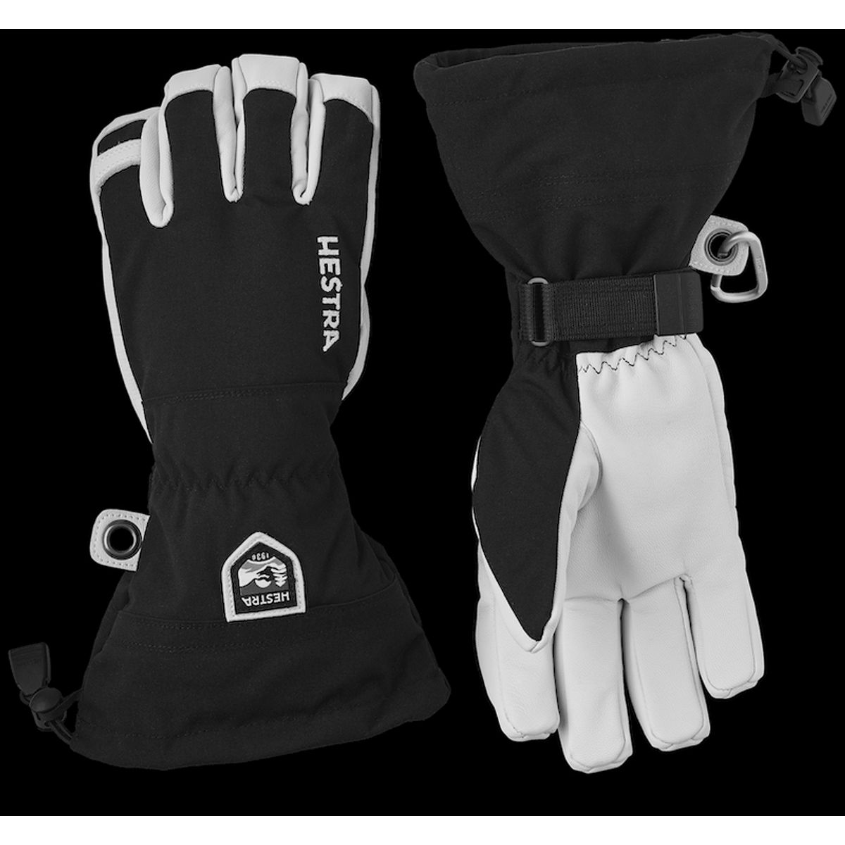 Hestra Army Leather Heli Ski 5-finger Str 11