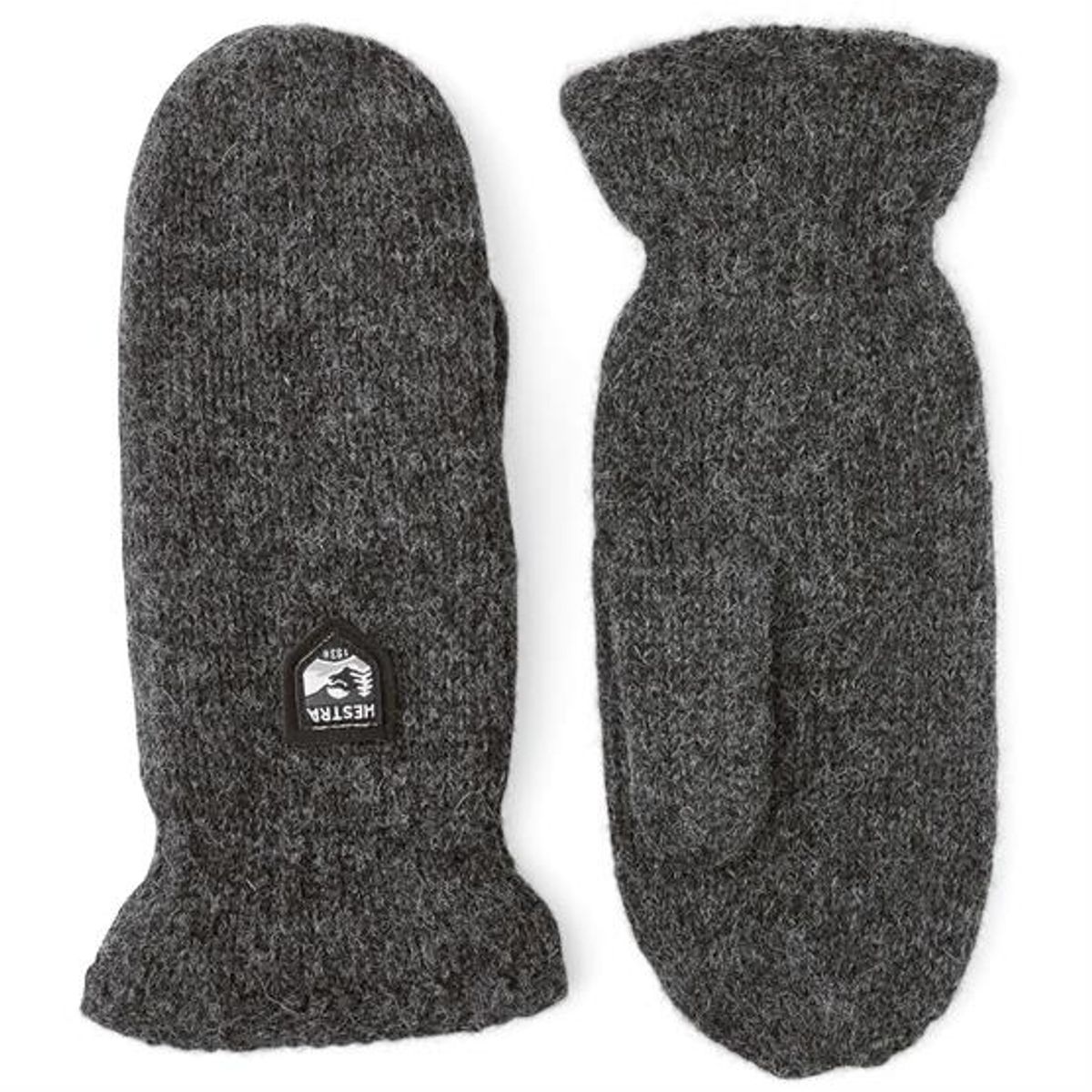 Hestra Basic Wool Mitt, Charcoal