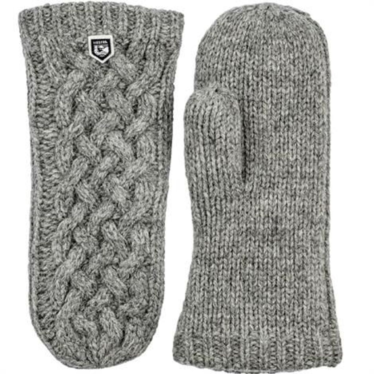 Hestra Freja Wool Mitt Unisex, Grey