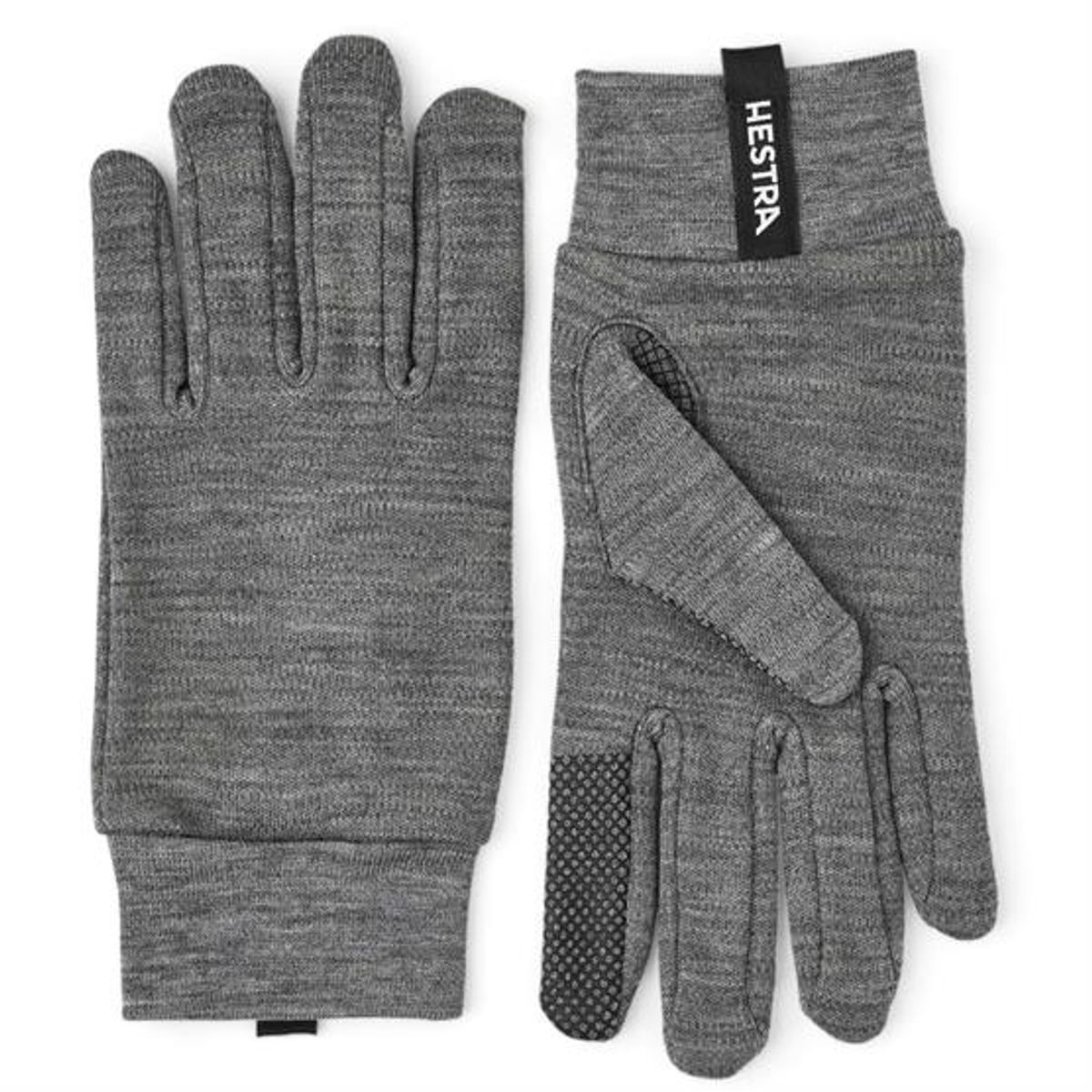 Hestra Merino Touch Point - 5 Finger, Grey