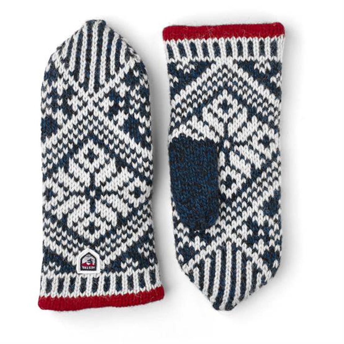 Hestra Nordic Wool Mitt, Medium Blue