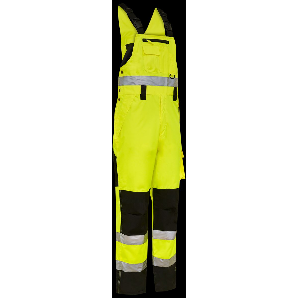 Hi-vis arbejdsoveralls 089900R gul/sort Str. M