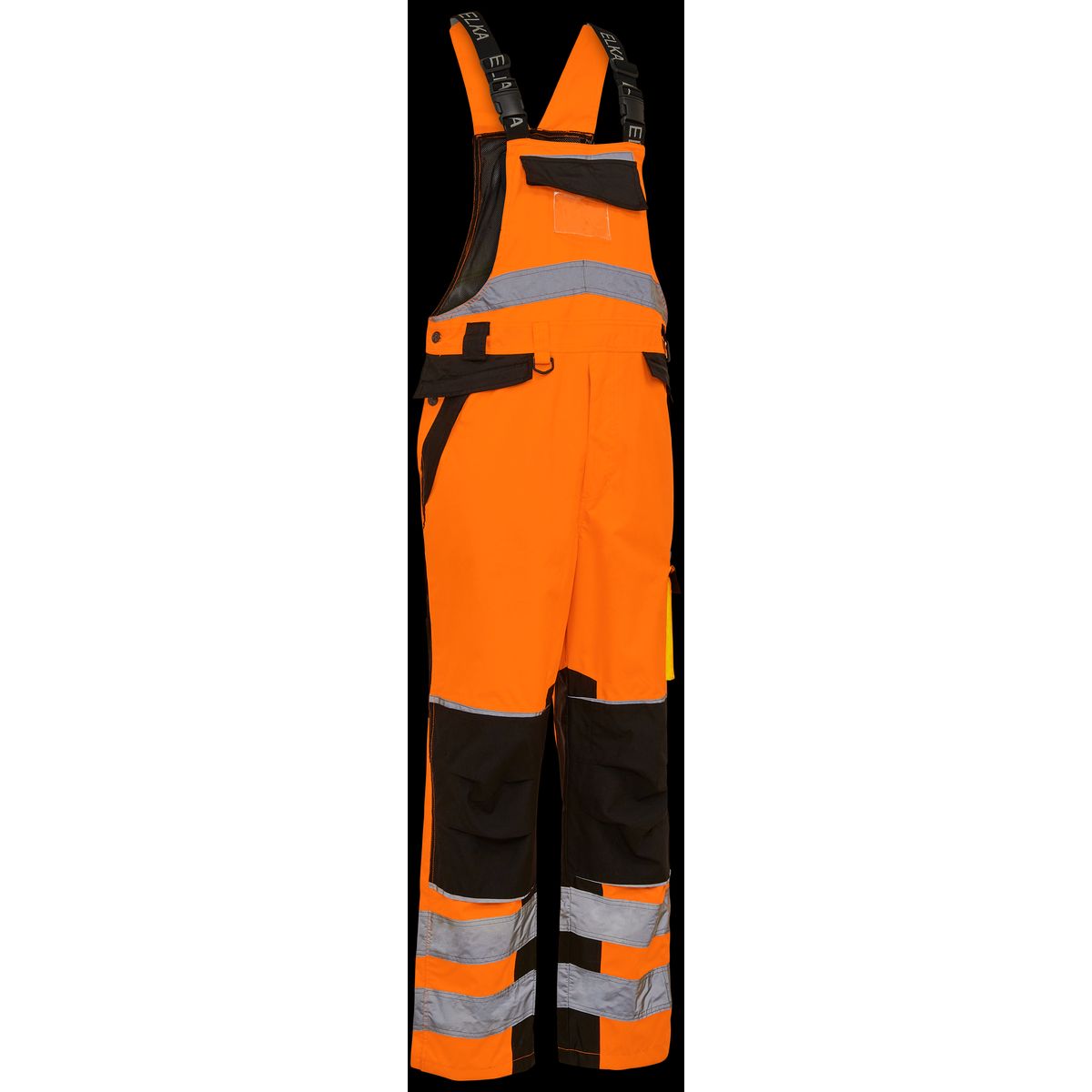 Hi-vis overalls 089904R orange/sort Str. 3XL