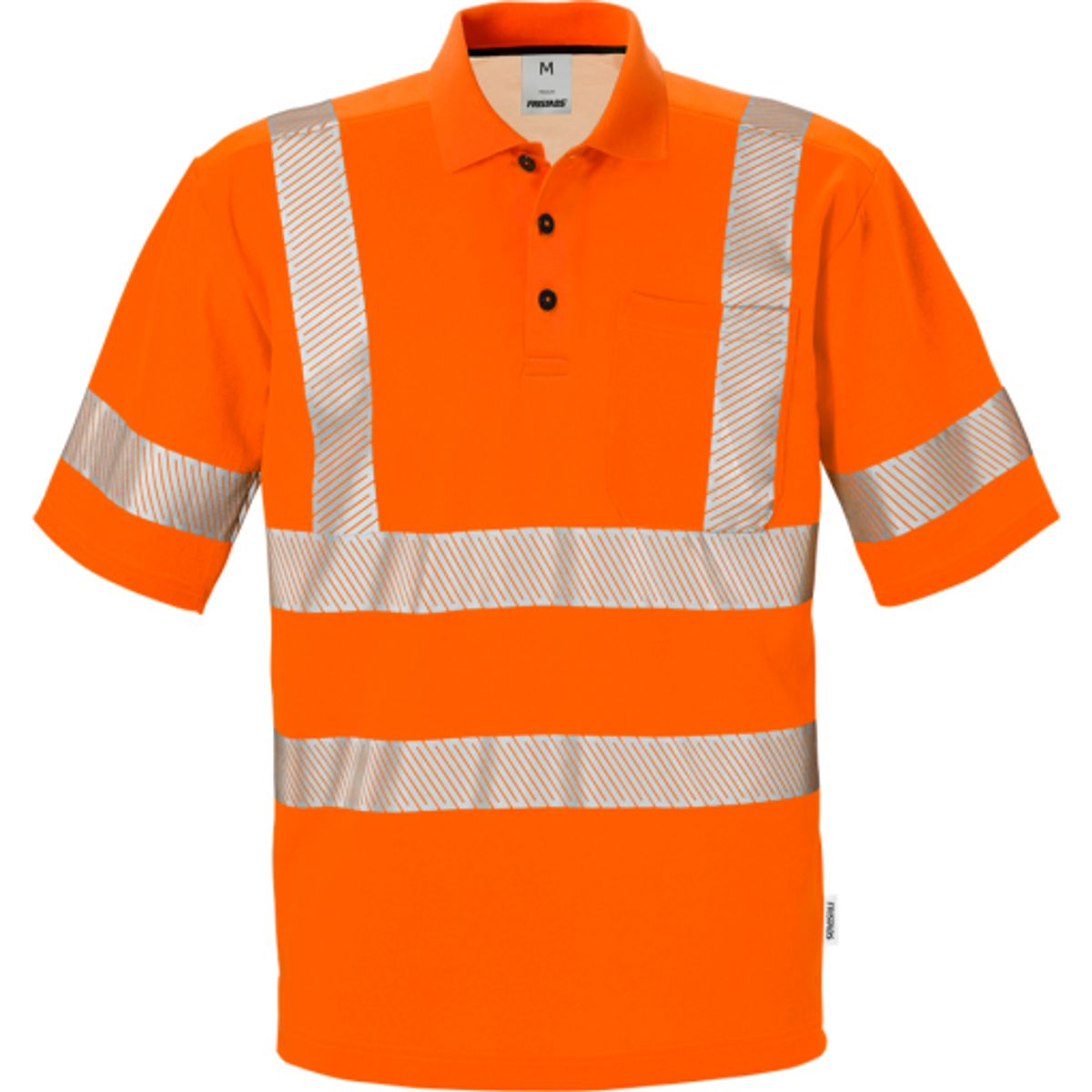 HI VIS POLOSHIRT KL.3 7406 L H