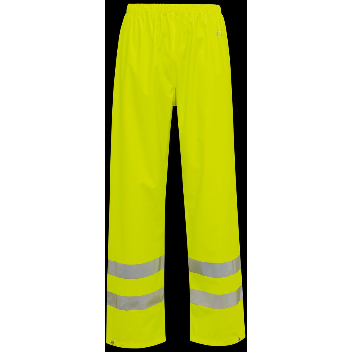 Hi-vis taljeregnbuks m/ refleks 022403R gul Str. 2XL