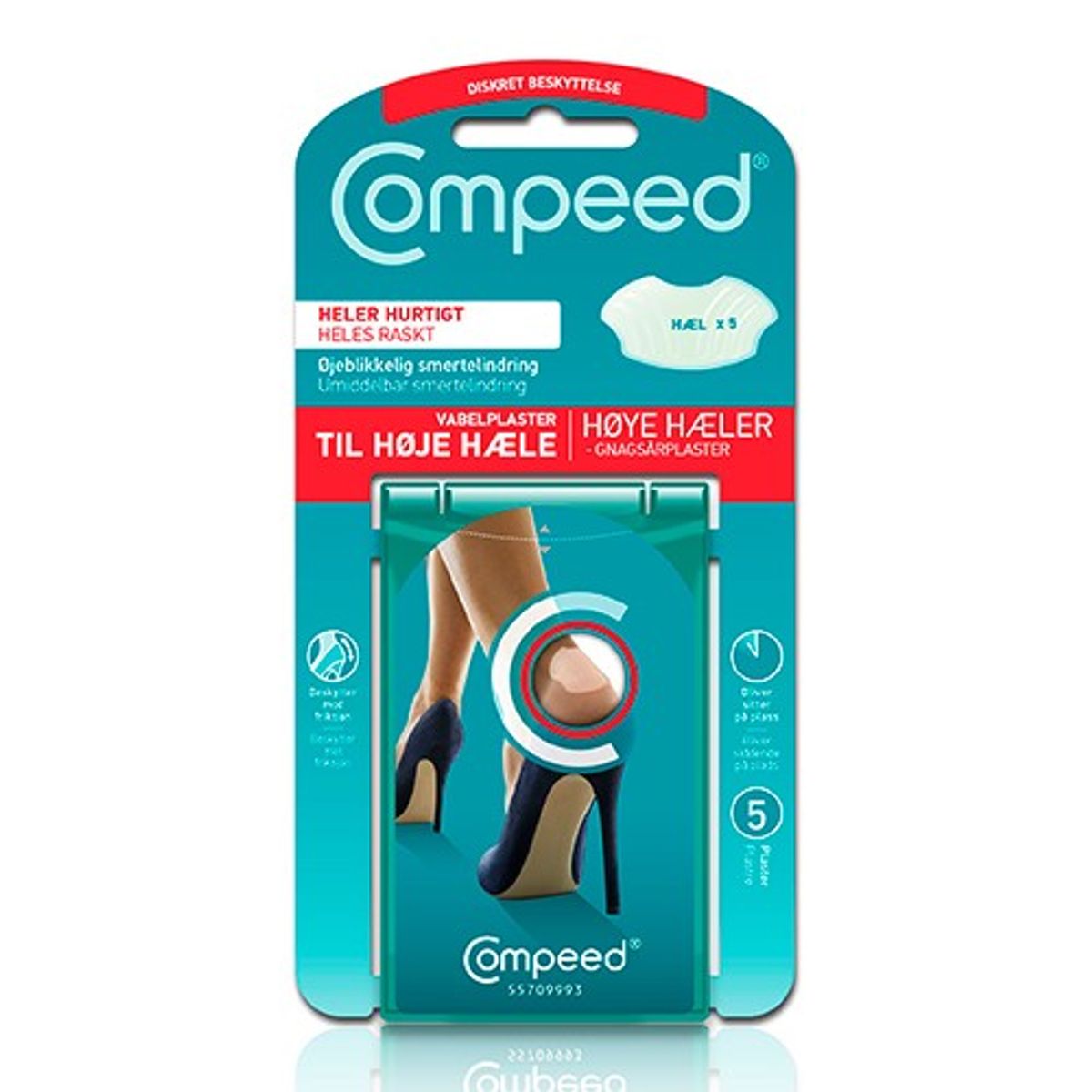 High Heel vabel plaster - 1 pakke - Compeed