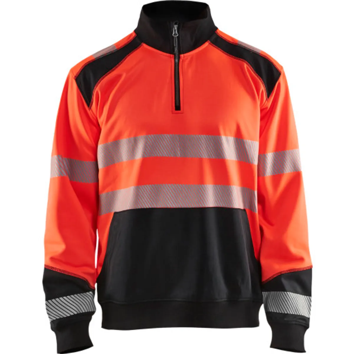 HIGH VIS SWEATSHIRT HALF ZIP H