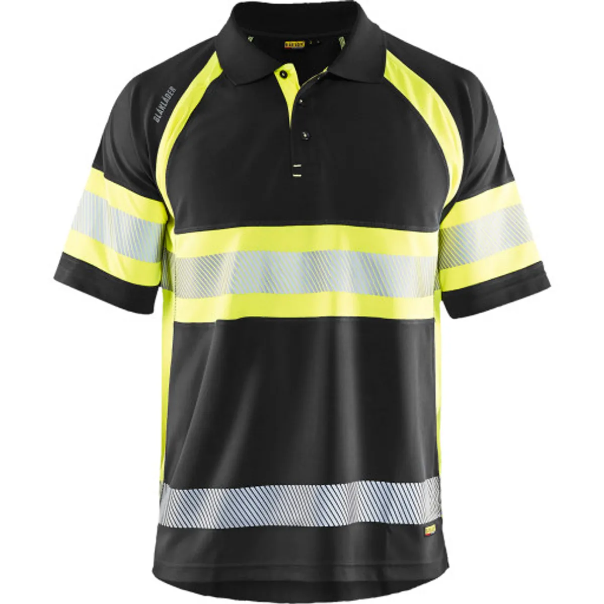 HIGH VIS UV POLOSHIRT SORT/HIG