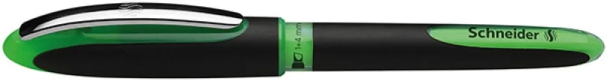 Highlighter SCHNEIDER One, grøn, 10 stk.