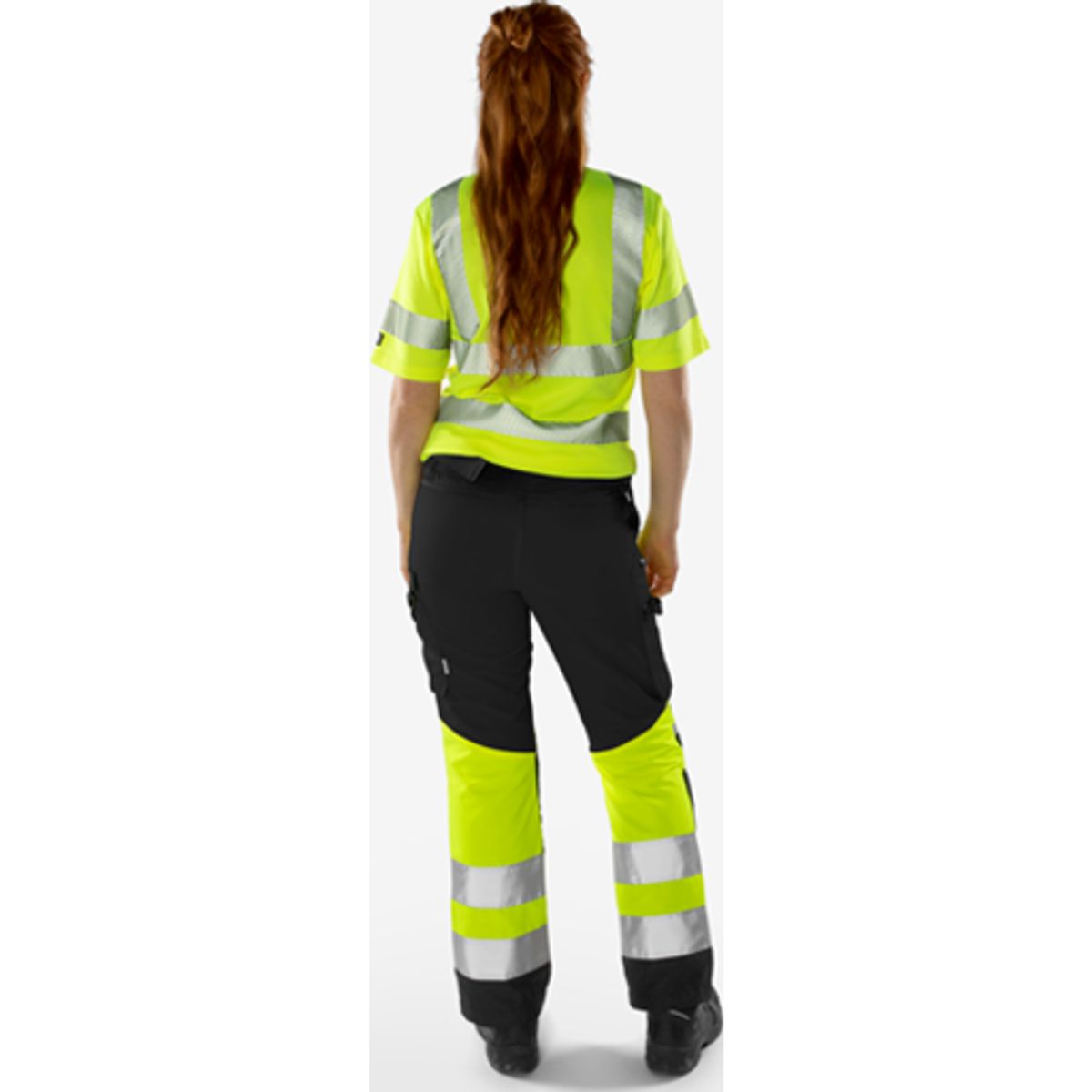 HIVIS GREEN BUKSER DAME KL.1 2