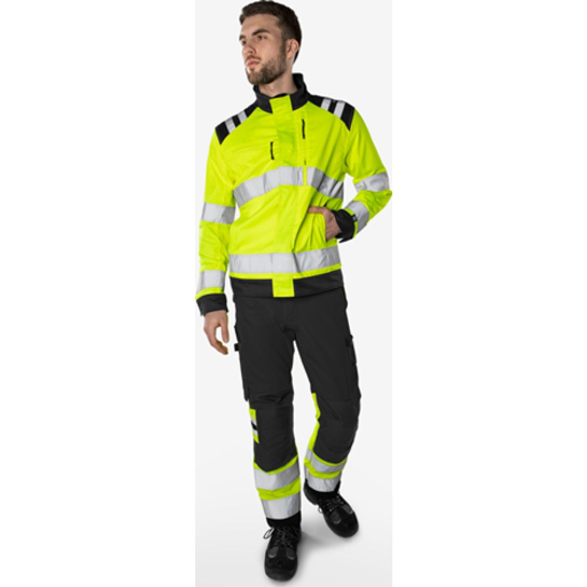 HIVIS GREEN BUKSER KL.1. 2649