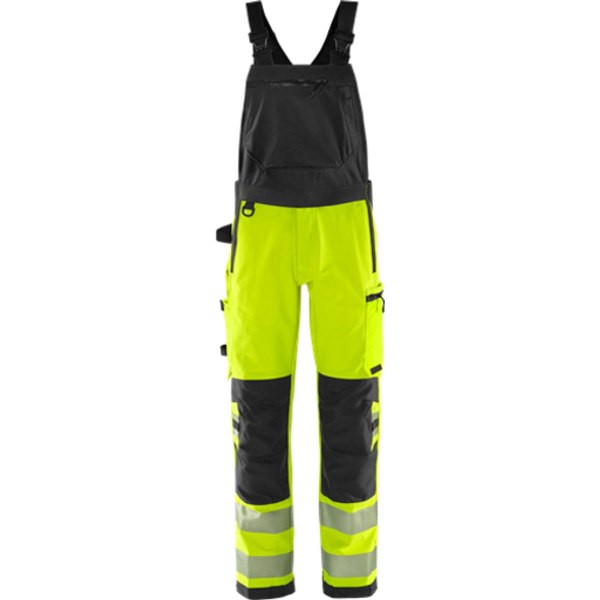 HIVIS GREEN STRETCH OVERALLS K