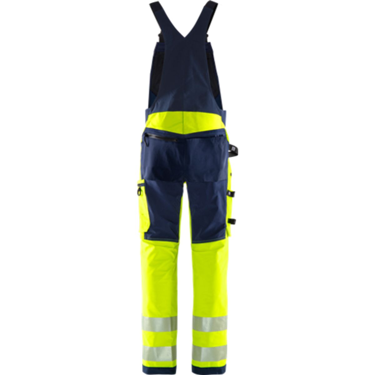 HIVIS GREEN STRETCH OVERALLS K