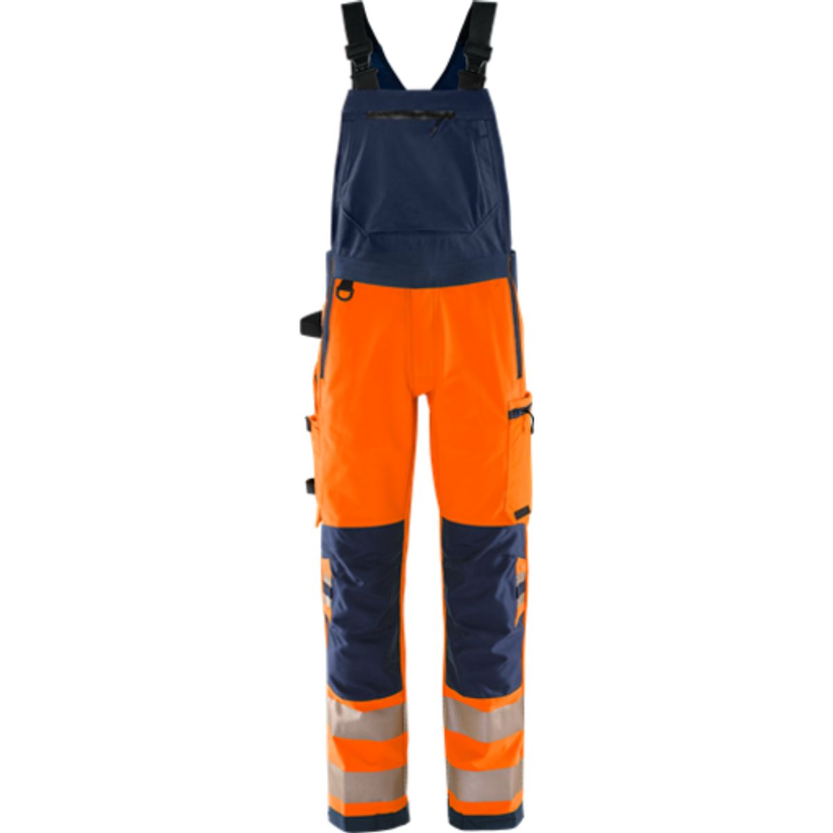 HIVIS GREEN STRETCH OVERALLS K