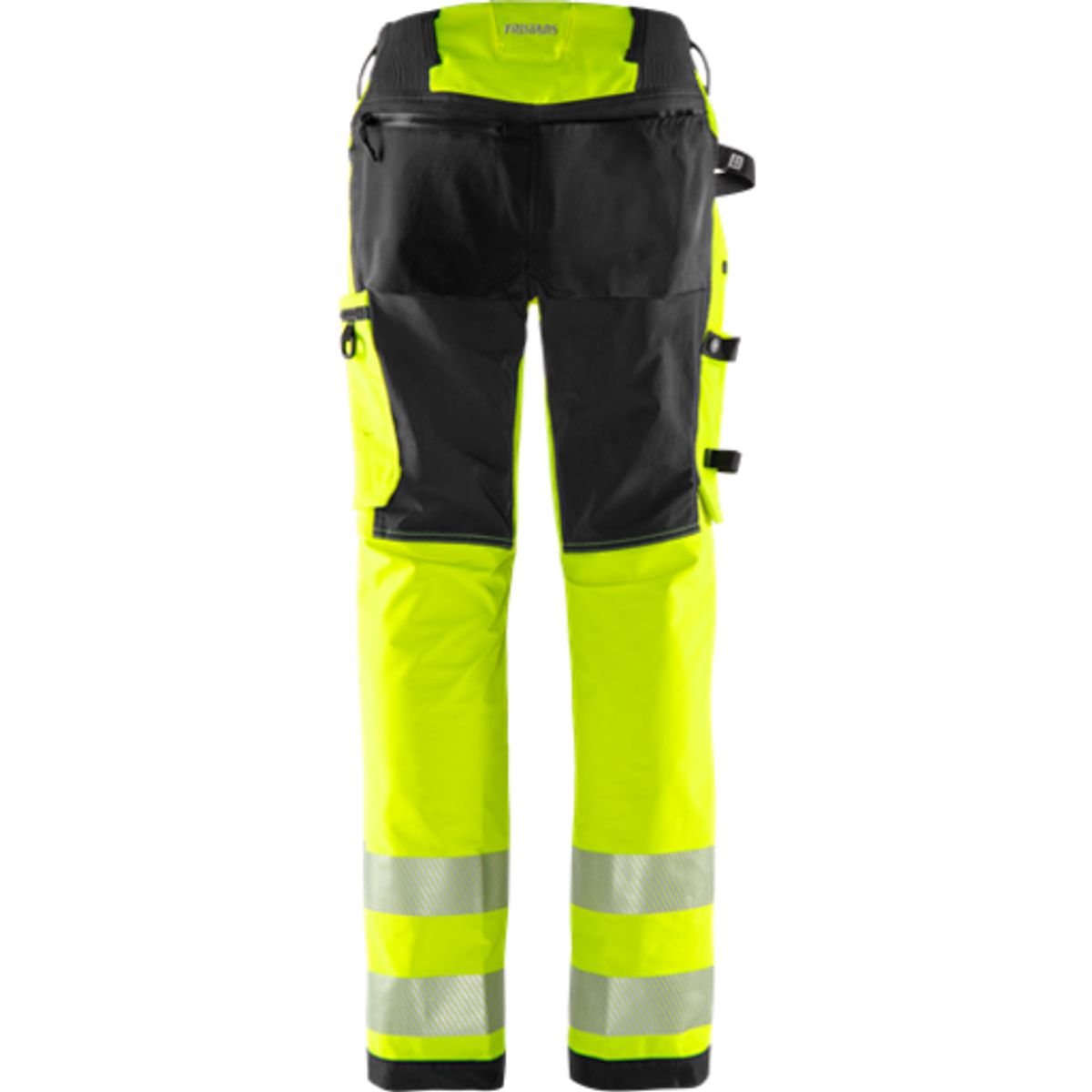 HIVIS GREEN STRETCHBUKSER DAME