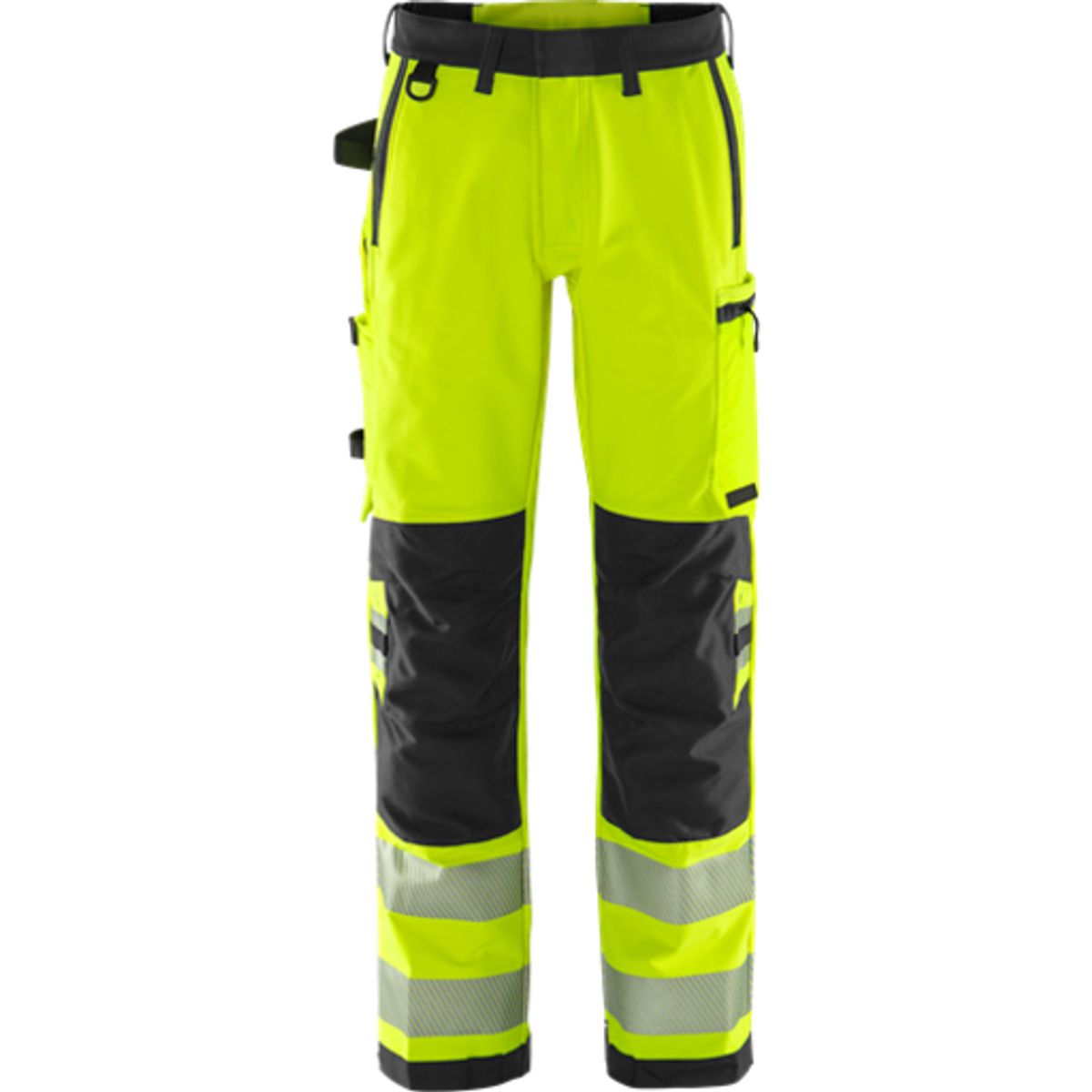 HIVIS GREEN STRETCHBUKSER KLAS