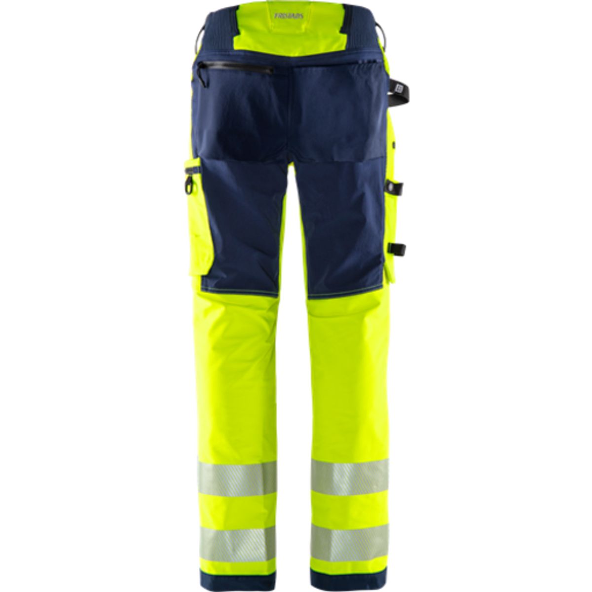 HIVIS GREEN STRETCHBUKSER KLAS