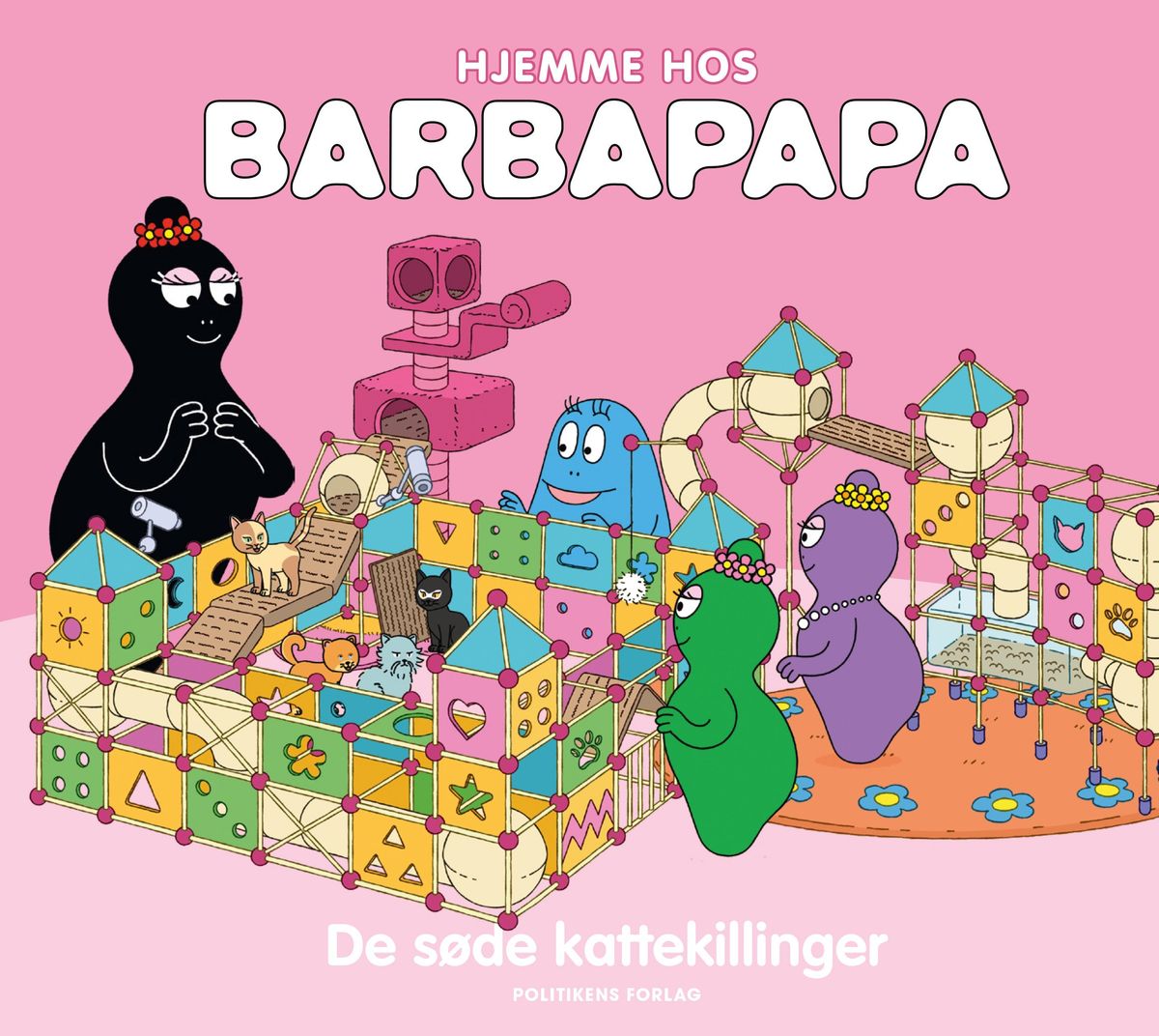 Hjemme hos Barbapapa: De søde kattekillinger