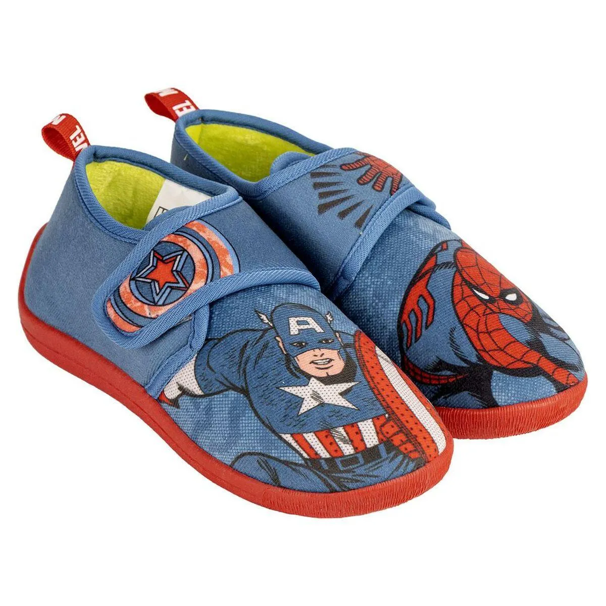 Hjemmesko Marvel Velcro Mørkeblå 34-35